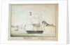 HMS 'Winchester' going into Pulo Penang, 9 December 1835 by unknown