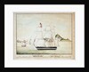 HMS 'Winchester' going into Pulo Penang, 9 December 1835 by unknown