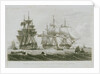 The return of the 'Asia' and 'Albion' to Spithead after the Battle of Navarino, 31 January 1828 by Henry Moses
