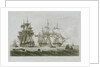 The return of the 'Asia' and 'Albion' to Spithead after the Battle of Navarino, 31 January 1828 by Henry Moses