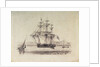 HMS 'President' by H. V.