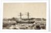 HMS 'Dispatch' on shore by unknown