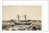 HMS 'Dispatch' on shore by unknown