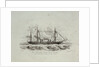 HMS 'Terrible' (the largest War Steamer in the World) by J.T. Wood