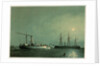A print of HMS Enterprise & H.M.G.B Comet by Griffin & Co, 1872 by Griffin & Co