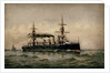 HMS 'Powerful' by H.J. Morgan