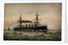 HMS 'Powerful' by H.J. Morgan
