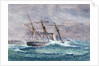Escape of HMS 'Calliope', Samoa by W. Sutton