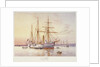 HMS 'Bramble' by William Frederick Mitchell