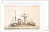 Delta' a Chinese gunboat built 1886 by unknown