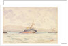 HMS 'Victoria' capsizing boats going to rescue crew by Reginald Graham Gregory