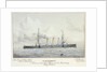HMS 'Kent' named and launched at Portsmouth 6 March 1901 by H. Coish