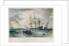 An East Indiaman lying too, for part of her crew by Samuel Owen