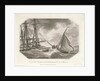 The loss of the East Indiaman 'Abergaveny' off the isle of Portland by Richard Corbould