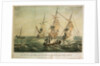 Part of the crew of the East Indiaman 'Abergaveny', delivered from their perilous situation by Thomas Tegg