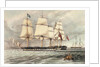 The 'Marchioness of Ely' & 'General Hewitt', 16 June 1822 by J. Luard