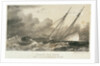 Schooner 'David Porte'r lying to in the Bay of Biscay, 30 January 1814 by A. Weingartner
