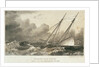 Schooner 'David Porte'r lying to in the Bay of Biscay, 30 January 1814 by A. Weingartner