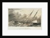 Schooner 'David Porte'r lying to in the Bay of Biscay, 30 January 1814 by A. Weingartner