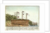 View of the 'Columbus' on the day of her launch, 28 July 1824 by Monogrammist 'FW'