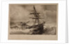 Naufrage du Vaisseau le Superbe dans le port de Paskia, ile de Paros le 15 Decembre 1833 by P. Gilbert