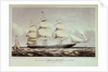 The clipper ship 'Crest of the Wave' by John R. Isaac
