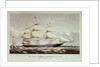 The clipper ship 'Crest of the Wave' by John R. Isaac