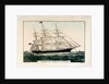Lithograph entitled, 'Clipper Ship 'Queen of Clippers' 1853 by N Currier by N Currier