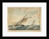 The cutter yacht 'Pearl' by J. Rogers Senior