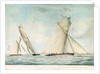 The iron yacht 'Mystery' by J. Rogers Senior