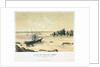 The Royal Mail steam packet 'Express' on the Corbierre Rocks, Jersey, previous to her breaking up on the 20 September 1859 by C. Chabot
