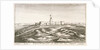 Prospect of the west front of Tangier castle by Wenceslaus Hollar
