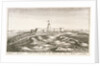 Prospect of the west front of Tangier castle by Wenceslaus Hollar