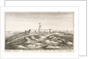 Prospect of the west front of Tangier castle by Wenceslaus Hollar