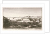 Prospect of the west side of Yorke Castle at Tangier, right opposite to y upper Castle, taken from the hill before the gate 1669 by Wenceslaus Hollar