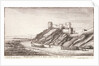 Prospect of Yorke Castle at Tangier, from y Strand, and the northwest by Wenceslaus Hollar