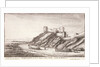 Prospect of Yorke Castle at Tangier, from y Strand, and the northwest by Wenceslaus Hollar