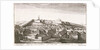 Prospect of y Innerpart of Tangier, with the upper Castle, from southeast by Wenceslaus Hollar