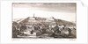 Prospect of y Innerpart of Tangier, with the upper Castle, from southeast by Wenceslaus Hollar