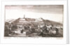 Prospect of y Innerpart of Tangier, with the upper Castle, from southeast by Wenceslaus Hollar