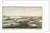 Prospect of y lower part of Tangier, from the hill west of Whitehall by Wenceslaus Hollar
