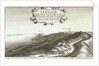 Prospect of y North side of Tangier regarding the mayne sea from the hill as you come from Whitby or the west, toward the Towne by Wenceslaus Hollar