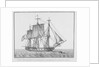 A Spanish corvette by Augustin Berlinguero