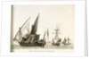 Divers Corsaires de la Mediterranee. Plate 3 in Collection de Toutes les Especes de Batimens... 1ere Livraison by Baugean
