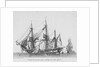 Batimens de transports anglais embarquant des effets militaires. Plate 32. in Collection de Toutes les Especes de Batimens... 3eme Livraison by Baugean