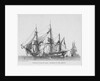 Batimens de transports anglais embarquant des effets militaires. Plate 32. in Collection de Toutes les Especes de Batimens... 3eme Livraison by Baugean