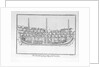 The first draught of a ship of the first rate by William Henri Toms