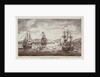 Attack by the British Fleet at Port Andre, on the Island of Belle Isle, 8 April 1761 by R. Short