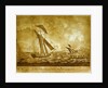 A sloop cruising off the Coast of Kent by Haines & Son