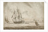 The privateer 'Active' passing Tilbury with a fresh breeze by unknown